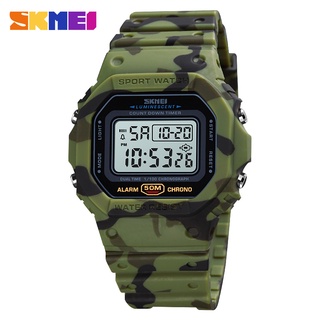 Relógio Eletrônico Masculino SKMEI 1628 Esportivo Digital Luxo Casual À Prova D