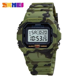 Relógio Eletrônico Masculino SKMEI 1628 Esportivo Digital Luxo Casual À Prova D'água 50m Com Função Luminosa Do Alarme