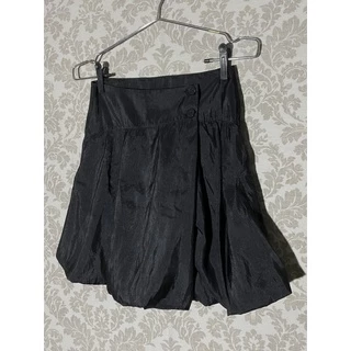 Saia Preta Balone - Tamanho P - DESAPEGO / BAZAR / BRECHÓ