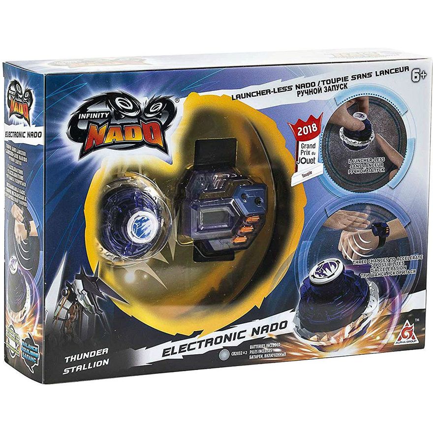 Beyblade C/ Lançador Peão Batalha Infinity Nado Pião Rápido