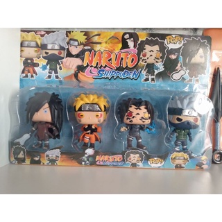 Kit mochila e estojo grande padrão escolar Naruto uzumaki hokage versão  anime desenho geek nerd
