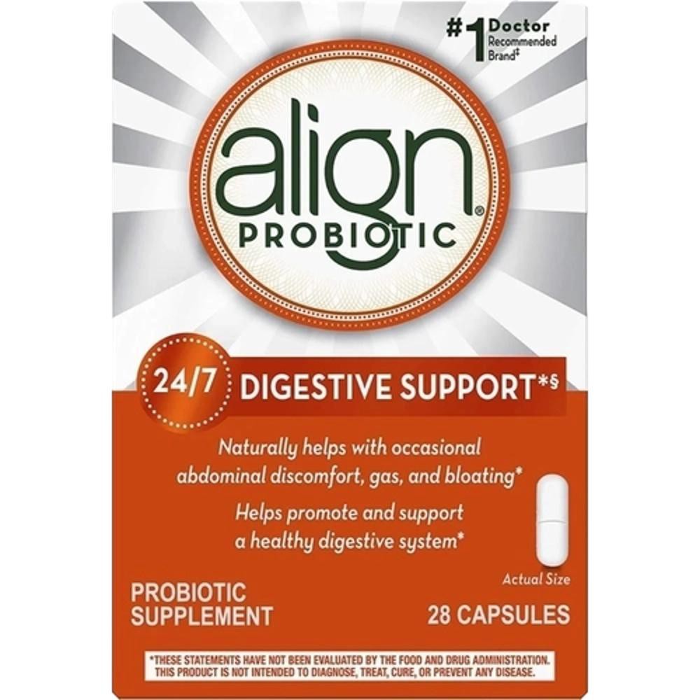 Align Probiotic Digestivo Saudável 24 Horas Por Dia-28 Caps