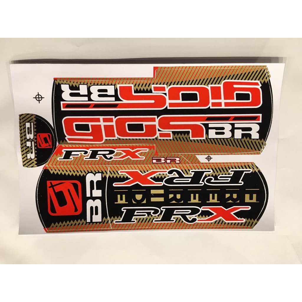 Adesivo Bicicleta Gios Br Frx Freeride Bike
