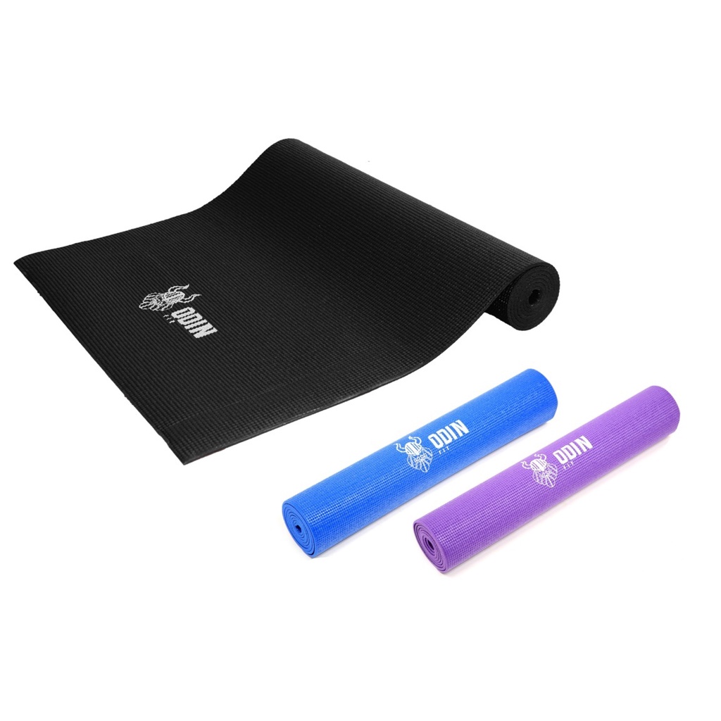 Tapete Esteira Colchonete em PVC 5mm Yoga Pilates Odin Fit