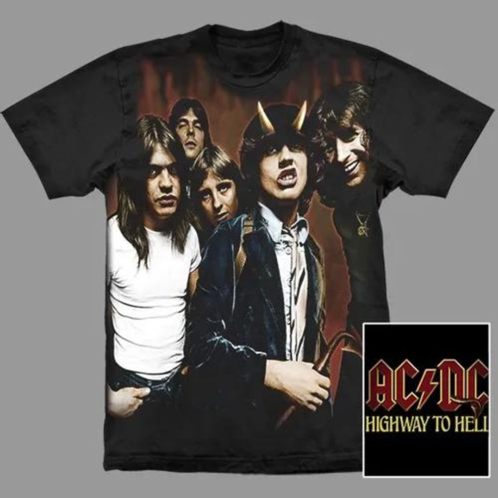 Camiseta Premium Ac dc Highway To Hell