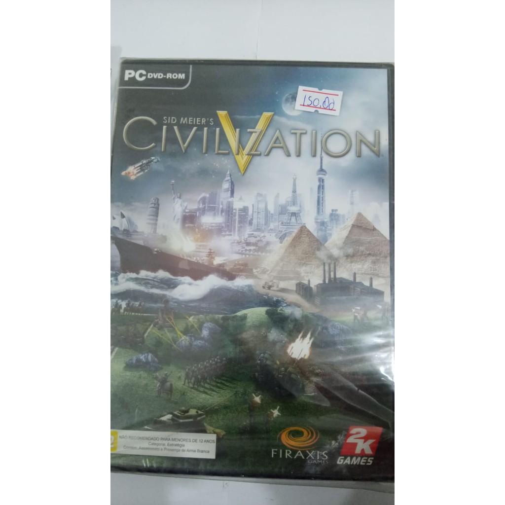 Jogo Original Civilization V Jogo para PC | Shopee Brasil