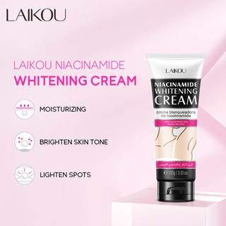LAIKOU Niacinamida Creme Branqueador Corporal Inferior O Joelho Reduzir A Pigmentação 100ml