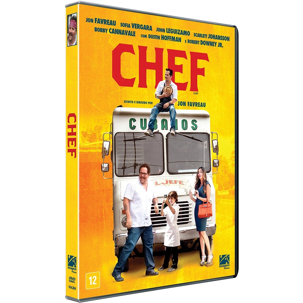 Dvd: Chef - Original e Lacrado | Shopee Brasil