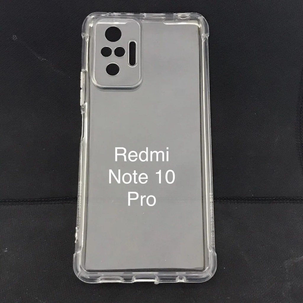 Capa Tpu Transparente Anti Impacto Com Proteção Da Camera Para Redmi Note 10 Pro