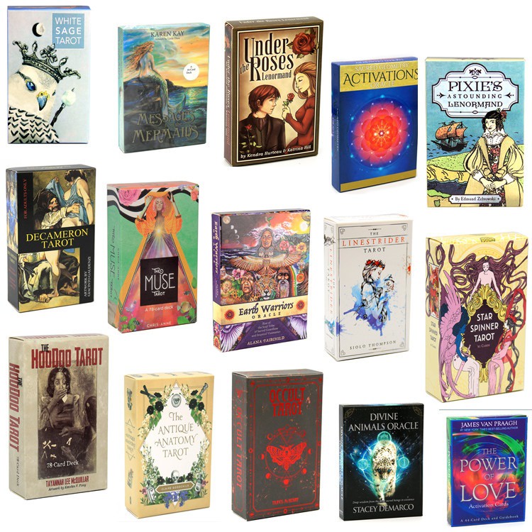 10,3 * 6cm Neo Rider Tarot Deck 78 Cartas De Tarô Coloridas Para