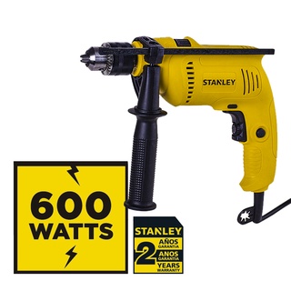 Furadeira e Parafusadeira de Impacto Stanley 1/2 600W SDH600 127v 220v