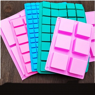 Molde De Silicone Cubo De Chocolate Açúcar Feito À Mão Carne De Gelo Gelada Caseira