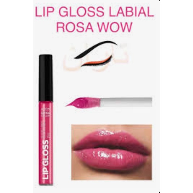 Gloss Labial Avon Ultra Color Rosa Wow - AVON