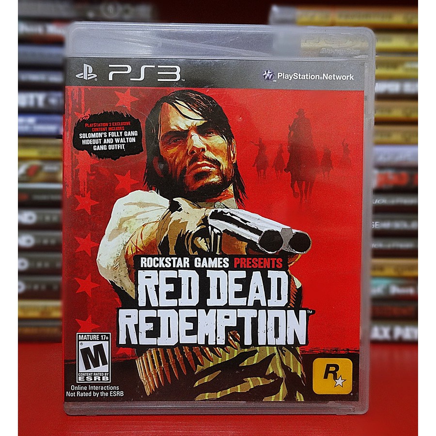 JOGO RED DEAD REDEMPTION PS3 (SEMINOVO)