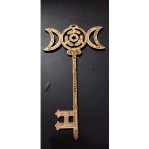 Chave De Hecate strophalos Wicca chave de hekate deusa hecate hécate hekate mdf wicca triluna fases da lua pentagrama em mdf