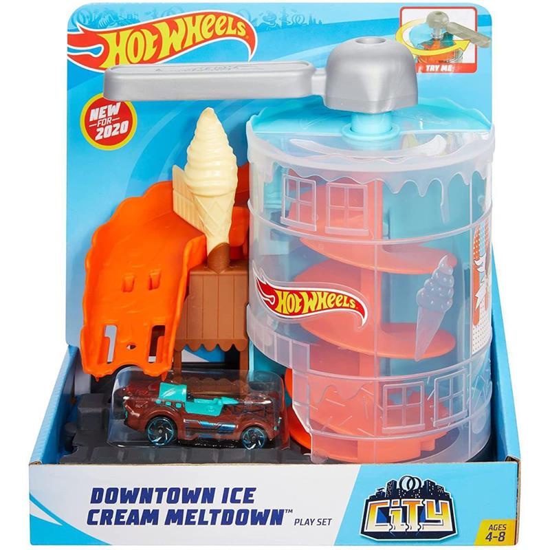 Pista Hot Wheels City Lugares Favoritos