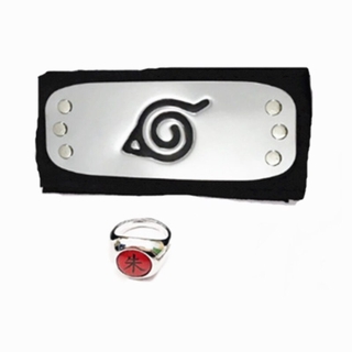 Anel Akatsuki Headband 2 Pçs/set Acessórios Anime Cosplay Akatsuki Membro  Deidara Ninja Itachi Dor Adereços Brinquedos De Presente Do Menino Da  Menina - Acessórios P/ Festa - AliExpress