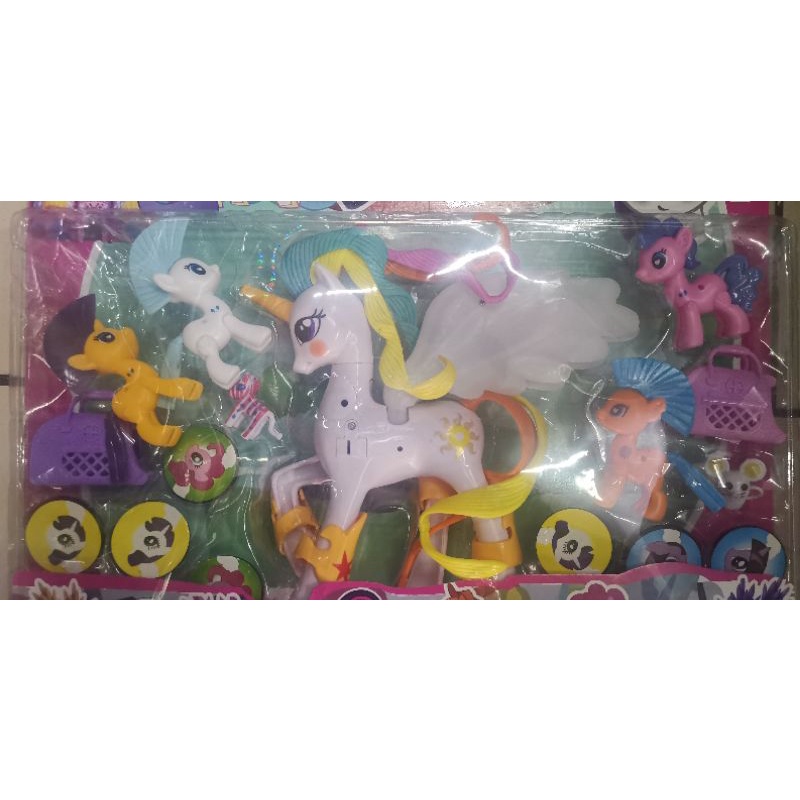 Kit Little Pony Cavalinho Para Menina Colorido Brinquedo no Shoptime