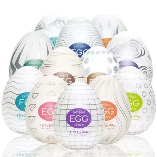 KIT 3 Unidades EGG Masturbador OVO Masculino Silicone CYBER SKIN - OVO 3PCS