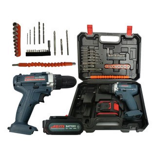 Parafusadeira E Furadeira ZEM Bat 12v 30bits + Maleta + acessorios