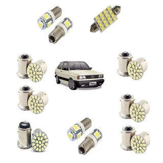 Kit Lampadas Led Gol, Parati, Voyage, Saveiro Quadrado