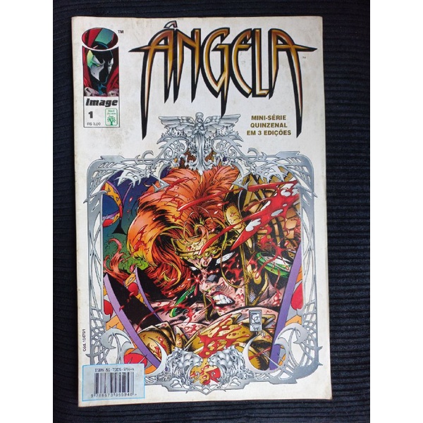 Hq Ângela Complete Sua Mini-série Editora Abril Image Comics
