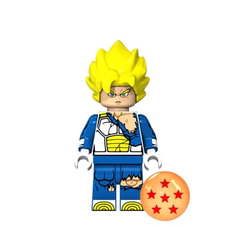 Kf6142 única venda dragon ball z blocos de construção mini anime dos desenhos  animados figura brinquedo