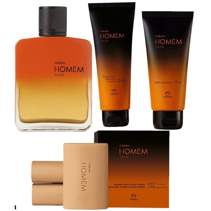 Kit Presente Completo Natura Homem Tato Shopee Brasil