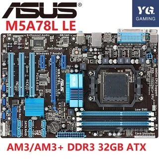 Placa Mãe De Mesa Asus M5A78L Le 760g Socket Am3 Am3 + Ddr3 16g Original Usado