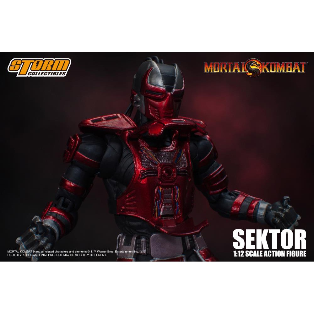SEKTOR - Mortal Kombat Storm Collectibles / Lacrado PRONTA ENTREGA