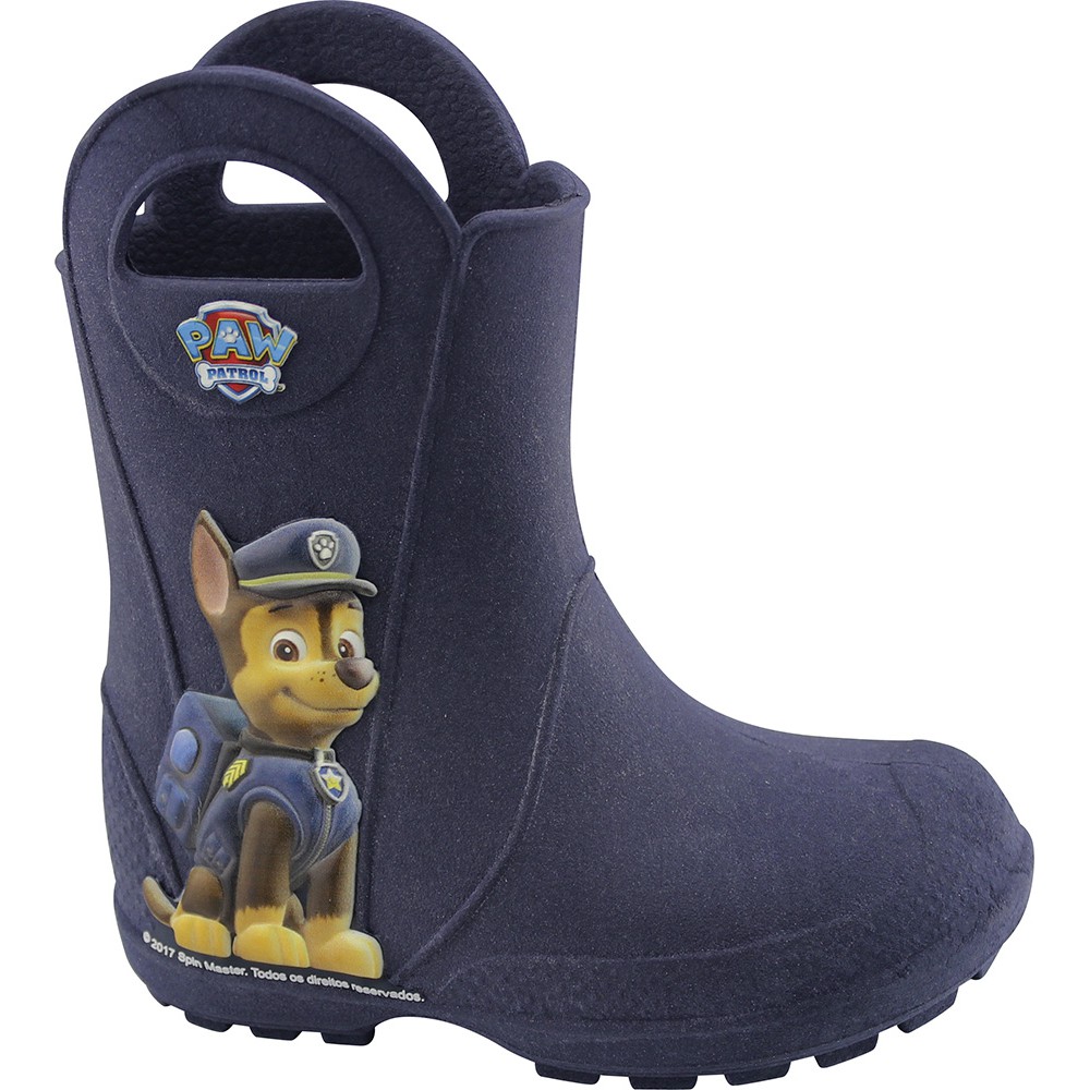 Bota de borracha hot sale infantil patrulha canina