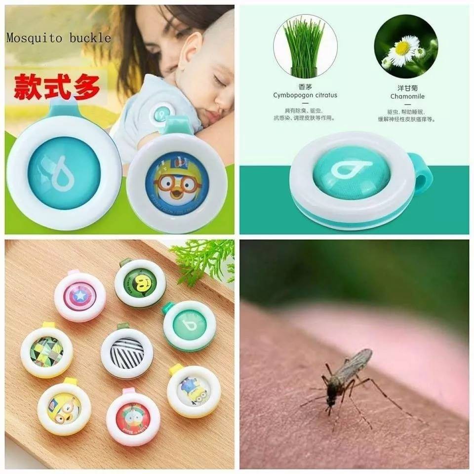 Repelente Broche Para Bebê e Crianças de Citronela /Repelente Anti Mosquito  , Pernilongo /Proteção Para as Crianças | Shopee Brasil