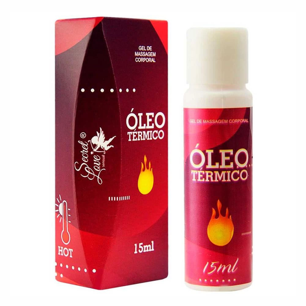 Óleo Massageador Térmico HOT Segred Love 15ml - SEX SHOP