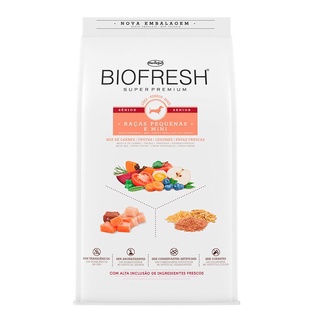 Racao Caes Biofresh Senior Raças Raças Pequenas E Mini 3kg