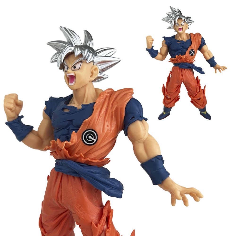 Boneco Dragon Ball Z - Goku Instinto Superior Action Figure | Shopee Brasil