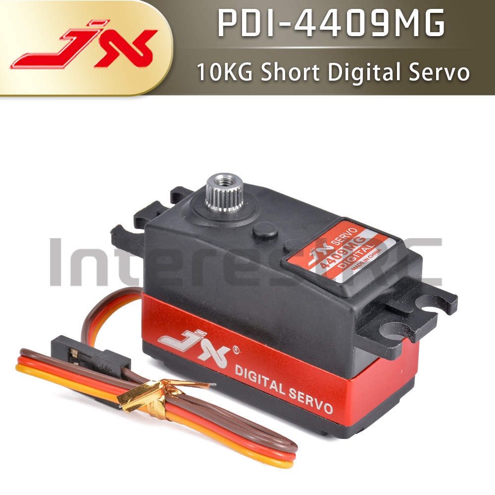 JX Servos PDI4409MG 10KG Servo Digital Padrão De Engrenagem Metálica De Alto Torque Para Carro