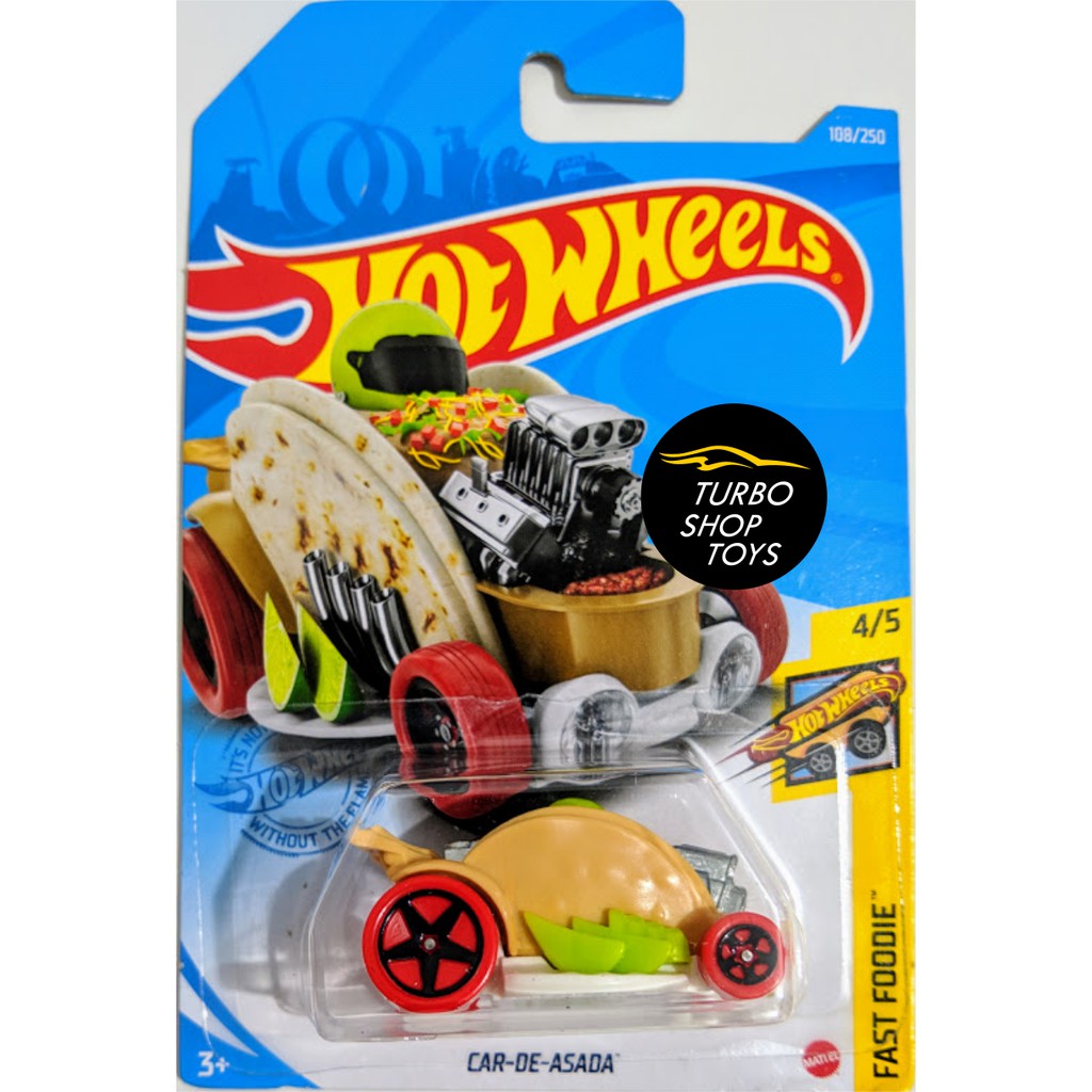 Carrinho Hot Wheels Car-De-Asada Edição Fast Foodie Pronta Entrega