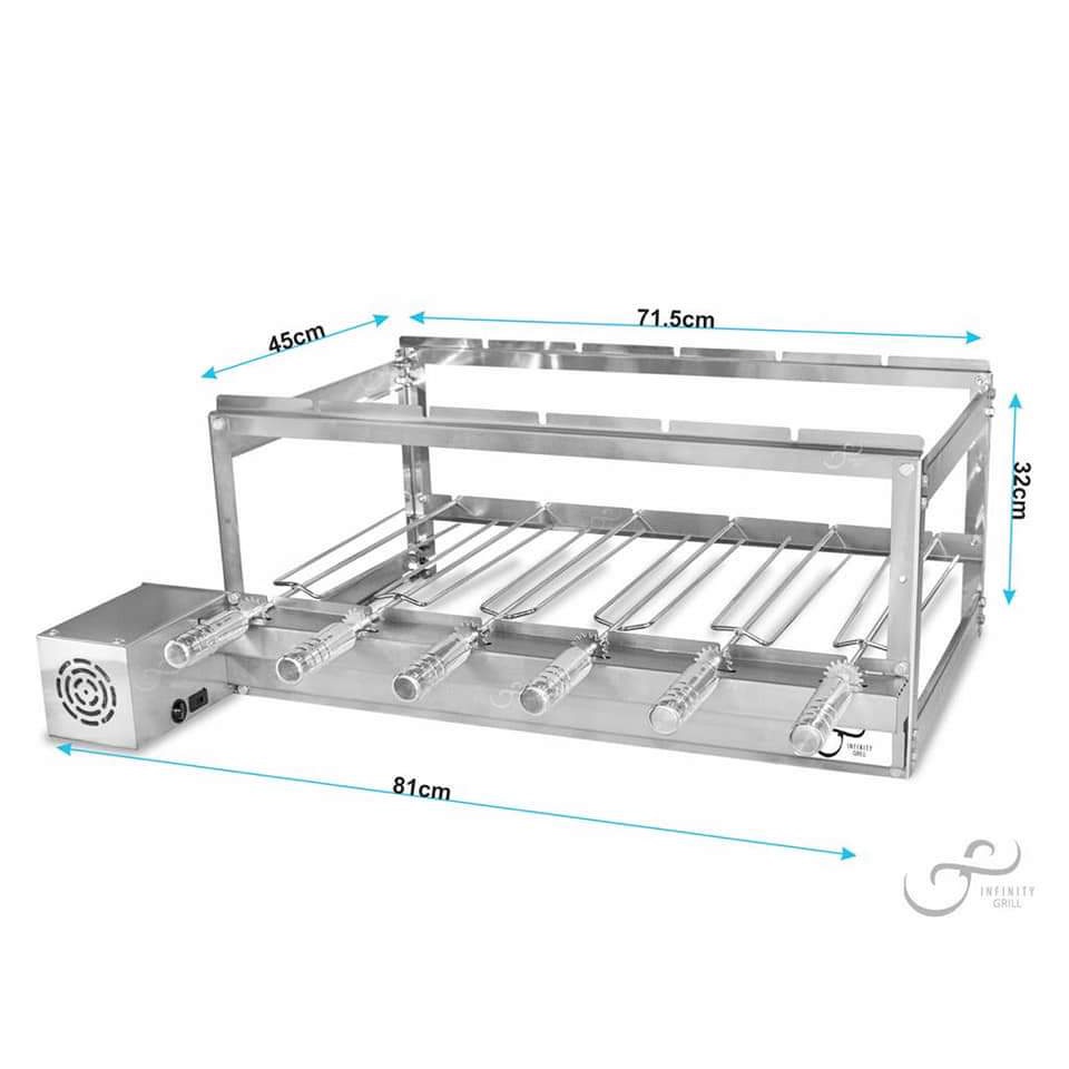Churrasqueira 6 Espetos na Black Friday 2025 | BuscaProdutos