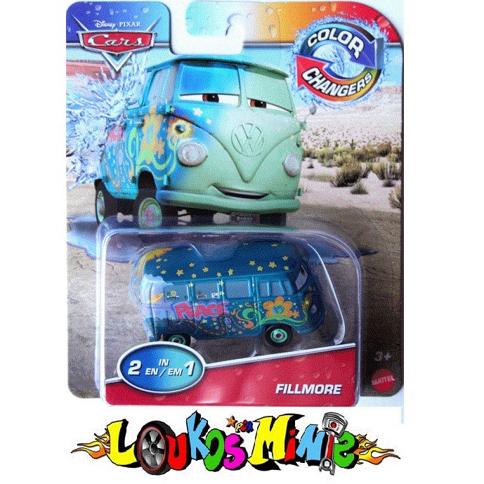 Disney Cars Fillmore Color Changers 2 In 1 Lacrado Shopee Brasil