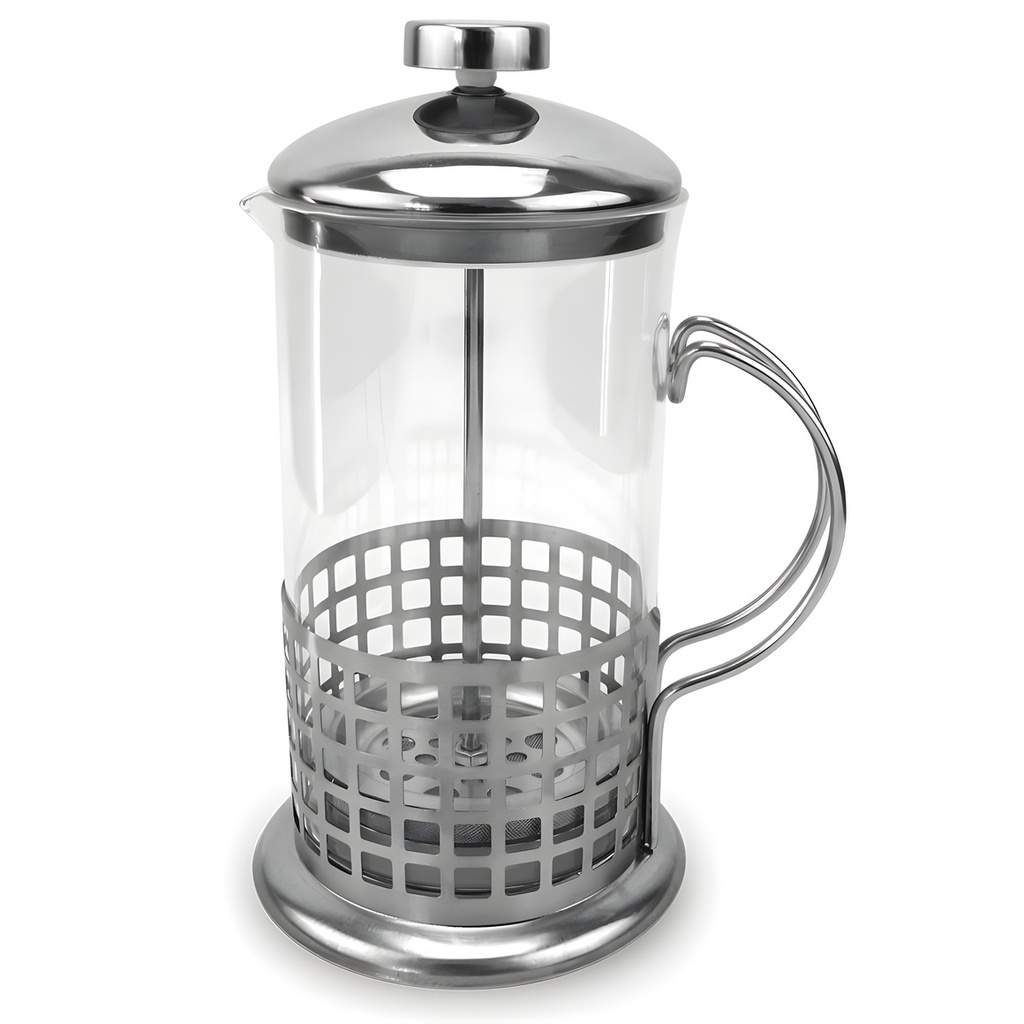 Prensa Francesa Cafetera Manual 600 Ml Glass Cafetiere