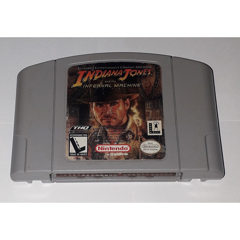 Indiana Jones and the Infernal Machine* [Jogo Nintendo 64 Indiana Jones and the Infernal Machine* [Jogo Nintendo 64