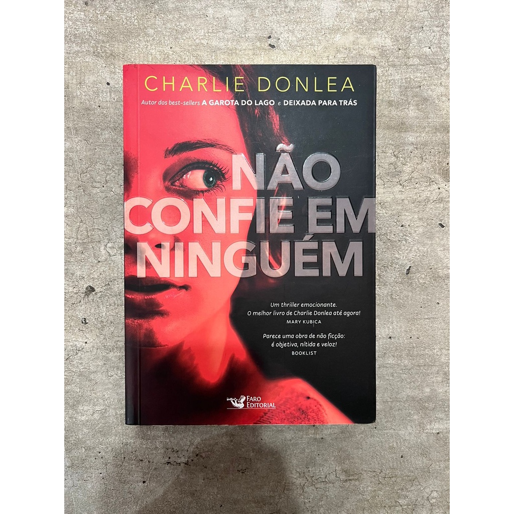 Não Confie em Ninguém - Charlie Donlea | Shopee Brasil
