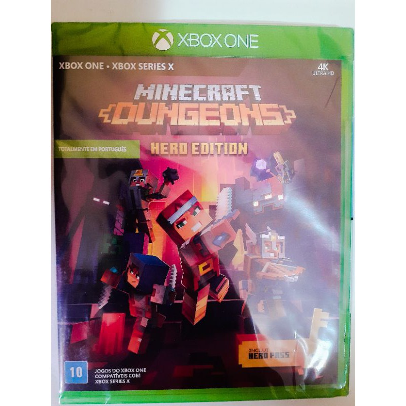 Jogo Minecraft Dungeons (Hero Edition) - Xbox One - Brasil Games