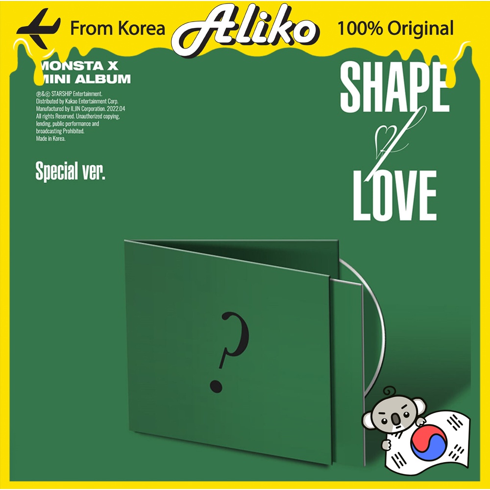 Monsta X 11th Mini Album - Shape of Love [ Special Ver. ]