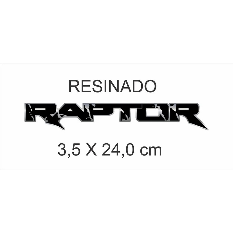 Emblema Adesivo Ranger Raptor 2016/19 Traseira Resinado | Shopee Brasil