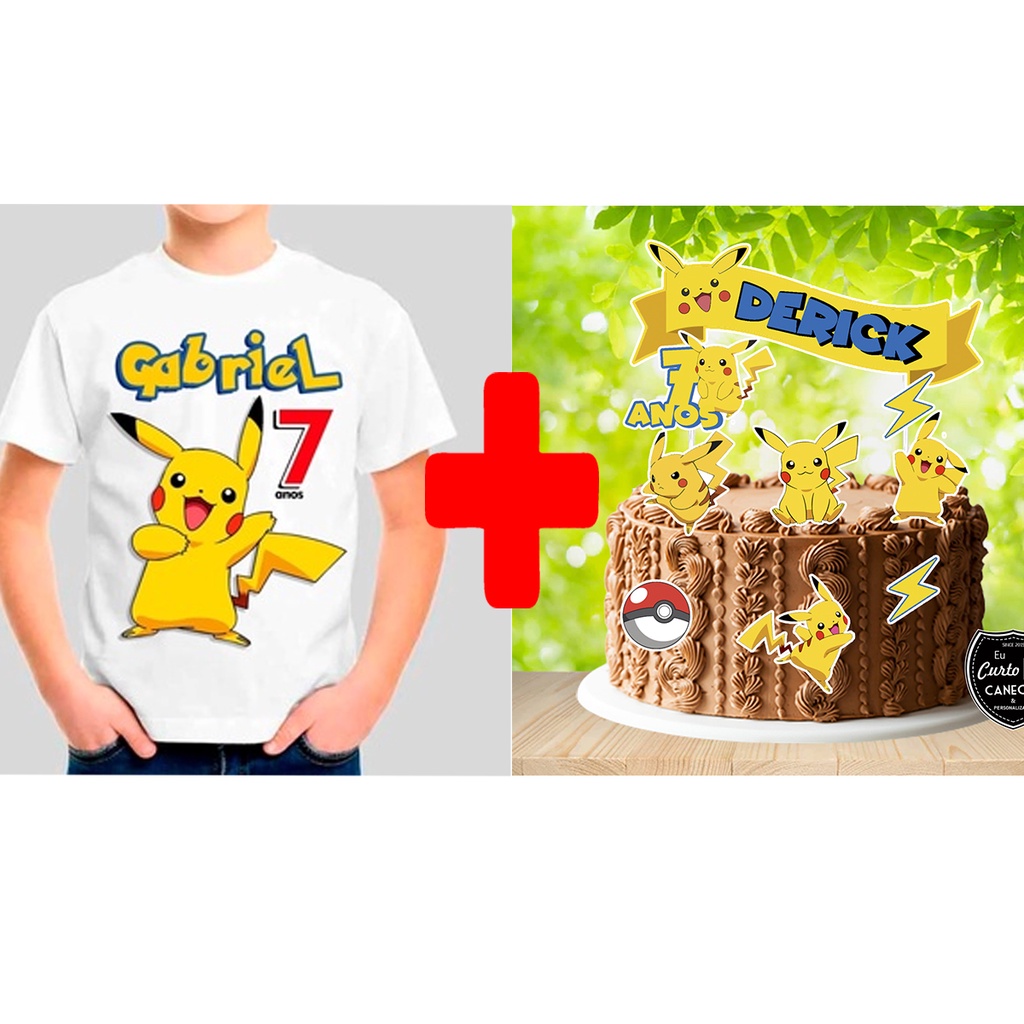 Topo de Bolo – Pikachu