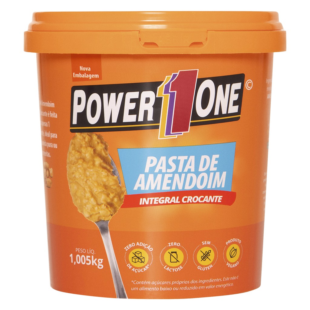 Pasta de Amendoim Integral 1kg Power One