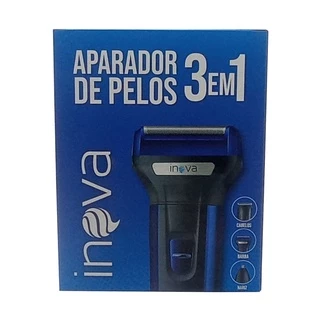 Maquina De Barbear iNOVA 3 Em 1 Hair Bivolt