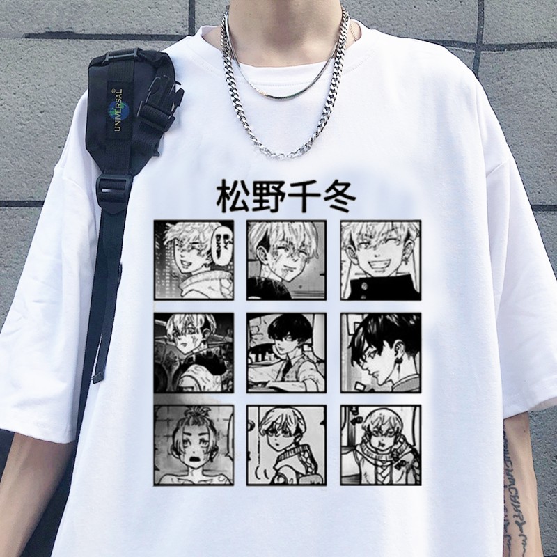 Camiseta Anime Tokyo Revengers Mikey Sano Manjiro Tokyo Gang
