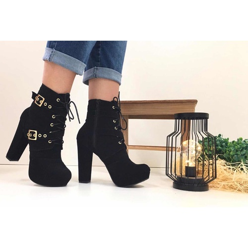 Botas femininas best sale salto medio